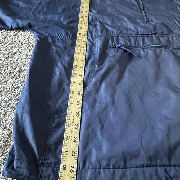 University of Virginia Navy Windbreaker‎ with Hood - Picture 6 of 7